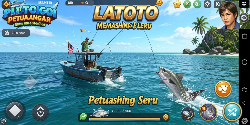 Tangkapan ikan yang memukau di LATOTO.