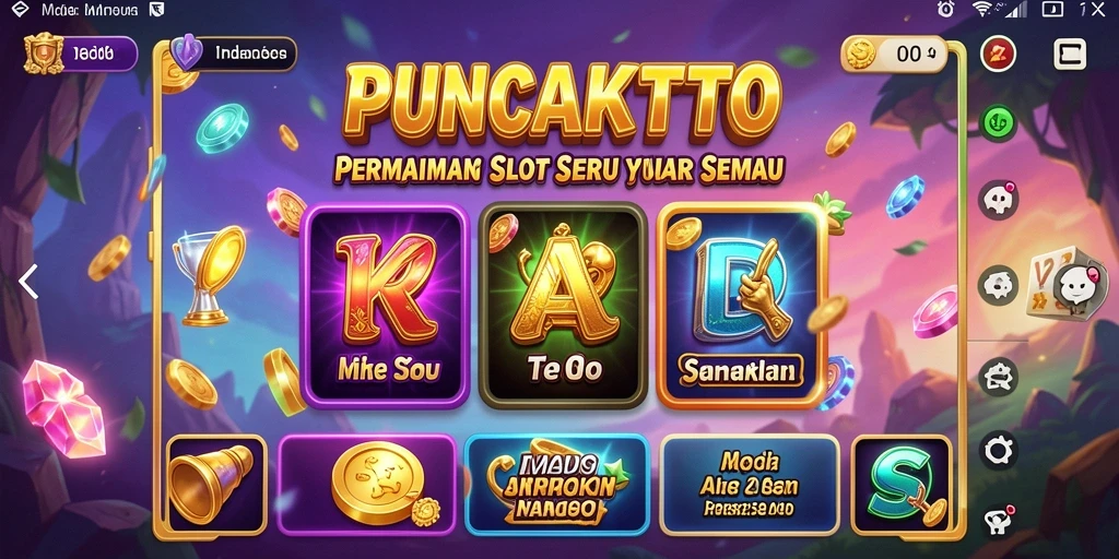 Screenshot PUNCAKTOTO menampilkan pengalaman bermain Slot yang mendebarkan.